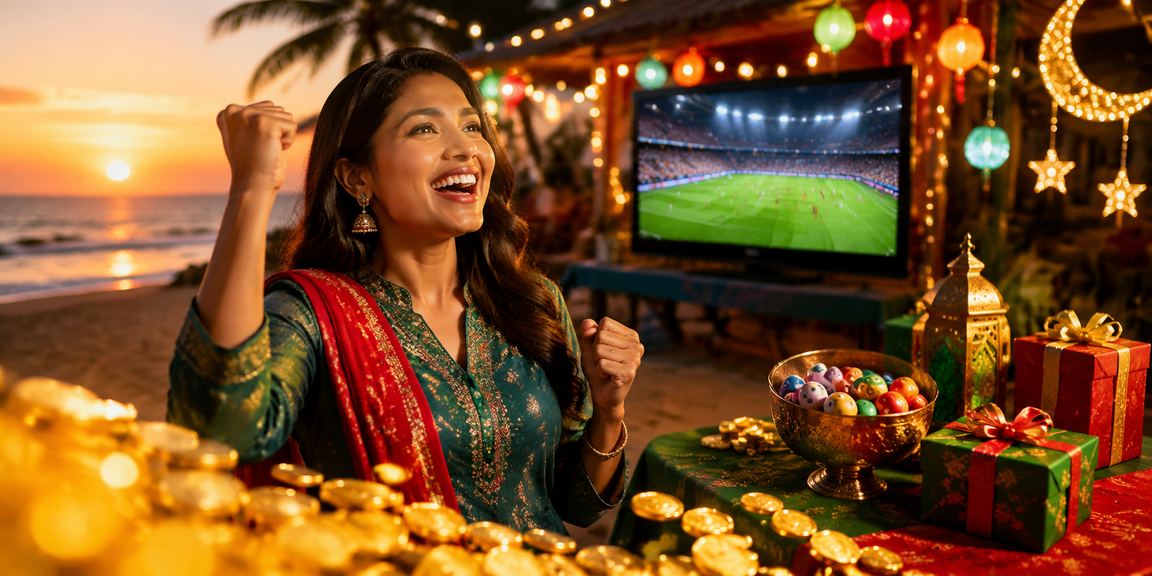 ময়মনসিংহে ঈদ উৎসবে লটারি গেমের আনন্দঘন পরিবেশ