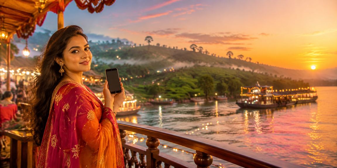 রাজশাহীর চা বাগানে মোবাইল ক্যাসিনো ব্যবহার করছেন একজন ব্যবহারকারী